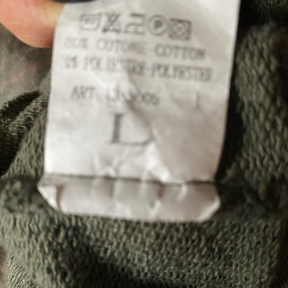 Cotton olive blazer - Picture 5 of 6